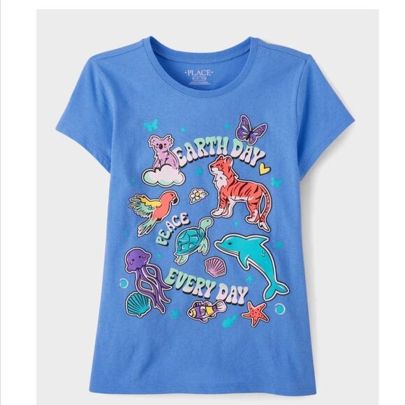 Nwt 3t the children’s place earth day tshirt - Picture 1 of 1